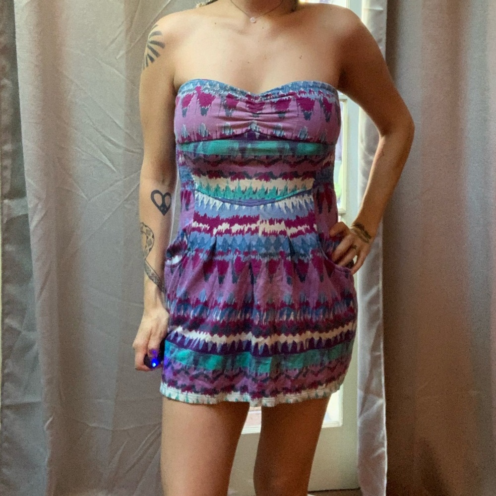 Sleeveless Mini Spring/Summer Surfer Dress